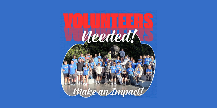 Volunteers Needed! Make an Impact! flyer